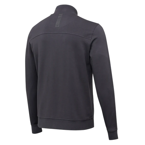 Sweat-shirt Beretta Corporate pour homme en 100 % coton avec logo imprimé, poche latérale, et glissière YKK, idéal pour un style décontracté et confortable, parfait pour les fans de la marque.