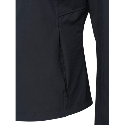 Veste pour femme Beretta Défi Softshell résistante et extensible, avec traitement déperlant et aération arrière, idéale pour les activités en extérieur. Veste coupe-vent et respirante avec fermeture YKK et empiècements ripstop, conçue pour un confort optimal et une liberté de mouvement accrue.