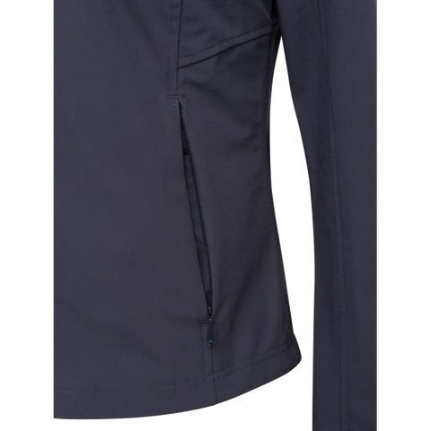 Veste pour femme Beretta Défi Softshell résistante et extensible, avec traitement déperlant et aération arrière, idéale pour les activités en extérieur. Veste coupe-vent et respirante avec fermeture YKK et empiècements ripstop, conçue pour un confort optimal et une liberté de mouvement accrue.