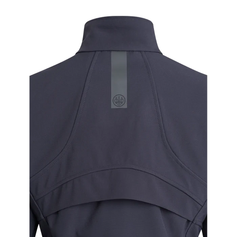 Veste pour femme Beretta Défi Softshell résistante et extensible, avec traitement déperlant et aération arrière, idéale pour les activités en extérieur. Veste coupe-vent et respirante avec fermeture YKK et empiècements ripstop, conçue pour un confort optimal et une liberté de mouvement accrue.