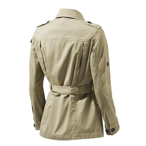 Veste Safari Beretta Serengeti pour femme en coton léger avec poches multiples et manches roulables, idéale pour le plein air et les aventures en nature