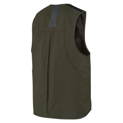 Gilet de chasse Beretta Symmer pour homme avec protection hydrofuge et coupe résistante, idéal pour les conditions difficiles, comprenant des poches spacieuses et un design confortable pour des performances optimales en plein air.