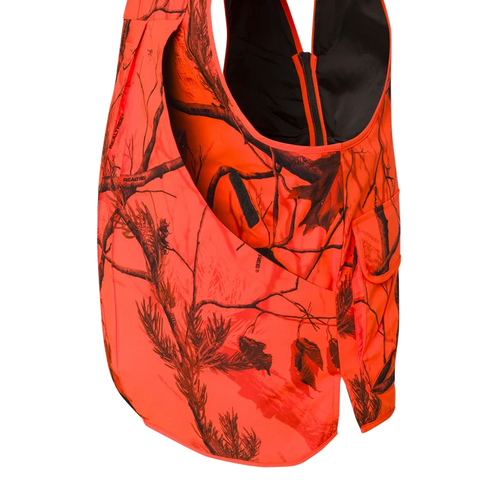 Gilet de chasse Beretta Symmer pour homme avec protection hydrofuge et coupe résistante, idéal pour les conditions difficiles, comprenant des poches spacieuses et un design confortable pour des performances optimales en plein air.