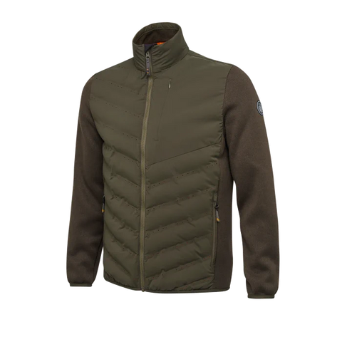 Veste Beretta Roe en tissu Polartec® Thermal Pro® idéale pour la chasse, offrant protection thermique et respirabilité, avec glissières YKK et ajustements élastiques, adaptée pour l'hiver et conditions froides