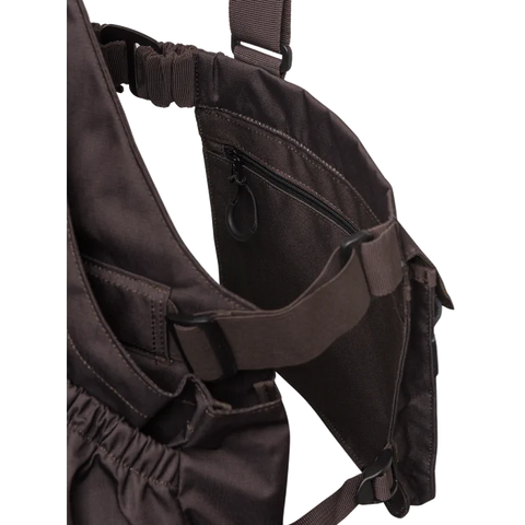 Gilet de tir Beretta Strap EVO avec bretelles réglables, sangle de poitrine et plusieurs poches pratiques pour les accessoires de chasse et de tir, fabriqué en polyester durable pour un ajustement ergonomique optimal