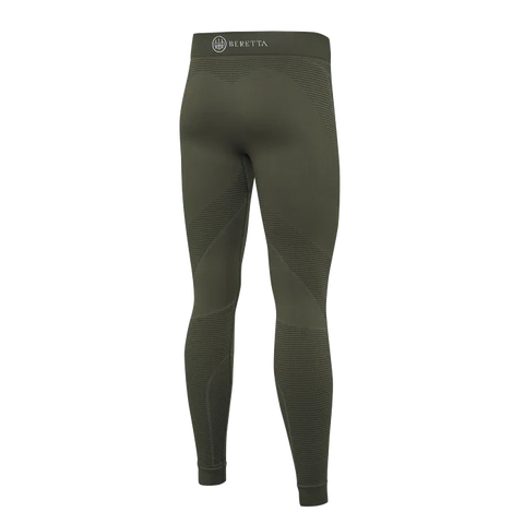 Pantalon thermique unisexe Beretta HT Body Mapping 3D, intégrant la technologie avancée Sensil® pour des zones de compression différenciées, idéal pour le confort et la performance lors d'activités en extérieur grâce à son design sans couture et sa matière durable et respirante.