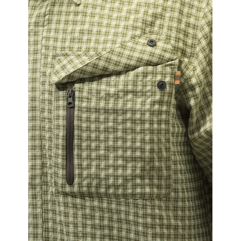 Chemise Beretta Ligthweight pour homme, légère et respirante, adaptée aux activités de plein air et à la chasse par temps chaud, avec inserts en filet pour une aération optimale et tissu en nylon, polyester et élasthanne pour un confort maximal.