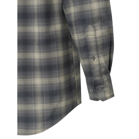 Chemise Beretta Jargo Stretch pour activités en plein air, offrant confort et flexibilité, idéale pour la chasse avec design fonctionnel, col boutonné caché, et poche poitrine, fabriquée en polyester recyclé et élasthanne, adaptée aux environnements variés comme les forêts, montagnes et milieux aquatiques.