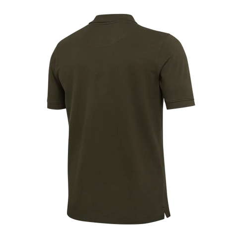 Polo Beretta Corporate EVO pour homme, confectionné en coton piqué et élasthanne, manches courtes, style élégant et confortable, parfait pour les activités en plein air ou au quotidien, avec logos Beretta distinctifs brodés et imprimés.