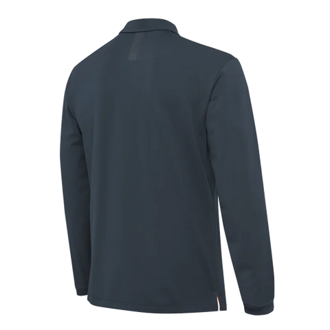 Men's Beretta Tech Corporate Polo in Polartec Delta fabric, offering eco-friendly, lightweight, and breathable performance for outdoor activities and daily use.