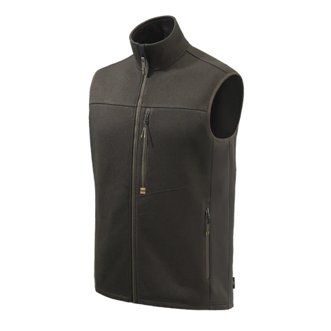 Gilet thermique homme Beretta B-Active EVO en tissu Polartec Thermal Pro, idéal pour la chasse et les activités outdoor. Gilet offrant une thermorégulation optimale et un séchage rapide avec glissière centrale YKK, poches sécurisées, inserts élastiques et cordon de serrage pour ajustement personnalisé. Parfait comme couche intermédiaire par temps froid.