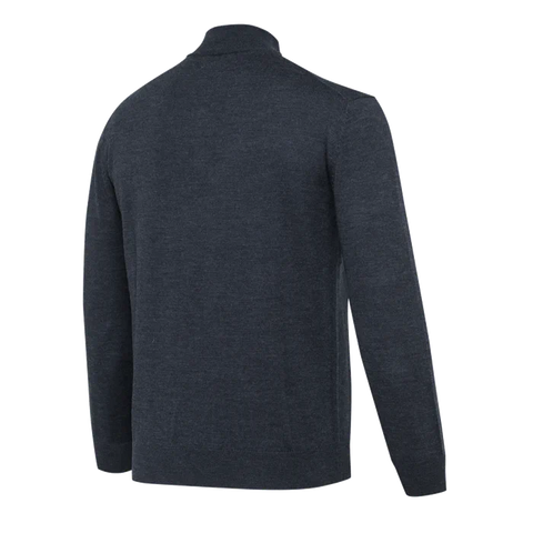 Pull-over pour homme en laine mérinos thermorégulant avec logo Beretta, idéal pour les activités en plein air et offrant un confort thermique optimal grâce à ses propriétés naturelles de contrôle des odeurs.