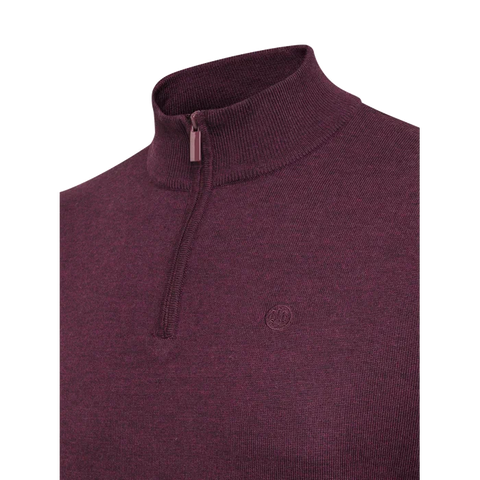 Pull-over pour homme en laine mérinos thermorégulant avec logo Beretta, idéal pour les activités en plein air et offrant un confort thermique optimal grâce à ses propriétés naturelles de contrôle des odeurs.