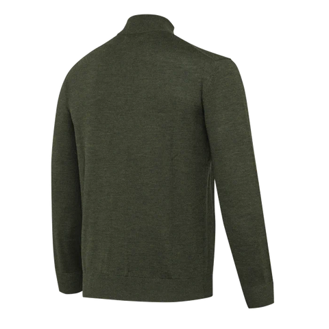 Pull-over pour homme en laine mérinos thermorégulant avec logo Beretta, idéal pour les activités en plein air et offrant un confort thermique optimal grâce à ses propriétés naturelles de contrôle des odeurs.