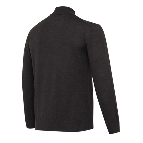 Pull-over pour homme en laine mérinos thermorégulant avec logo Beretta, idéal pour les activités en plein air et offrant un confort thermique optimal grâce à ses propriétés naturelles de contrôle des odeurs.