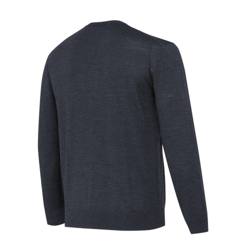 Pull-over pour homme en laine mérinos thermorégulant avec logo Beretta, idéal pour les activités en plein air et offrant un confort thermique optimal grâce à ses propriétés naturelles de contrôle des odeurs.