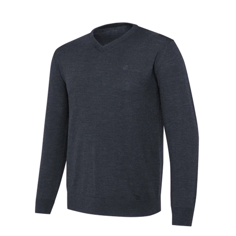 Pull-over pour homme en laine mérinos thermorégulant avec logo Beretta, idéal pour les activités en plein air et offrant un confort thermique optimal grâce à ses propriétés naturelles de contrôle des odeurs.