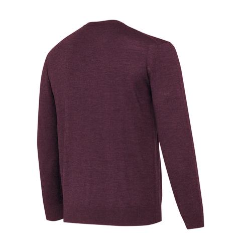 Pull-over pour homme en laine mérinos thermorégulant avec logo Beretta, idéal pour les activités en plein air et offrant un confort thermique optimal grâce à ses propriétés naturelles de contrôle des odeurs.