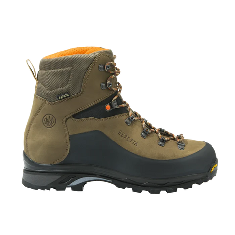 Les Chaussures Beretta Trail GTX sont conçues pour la chasse en terrains difficiles, avec un cuir nubuck robuste, des semelles Vibram pour une adhérence exceptionnelle, et une doublure GORE-TEX offrant imperméabilité et respirabilité.