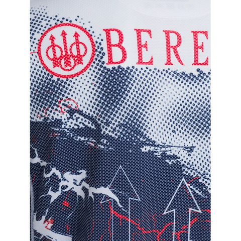 Polo Beretta Rush Trident pour homme en Polartec® Delta™, tissu respirant et léger, idéal pour le tir dynamique et activités sportives en extérieur. Style distinctif avec logo Beretta, coupe droite confortable, et propriétés anti-odeurs et anti-UV.