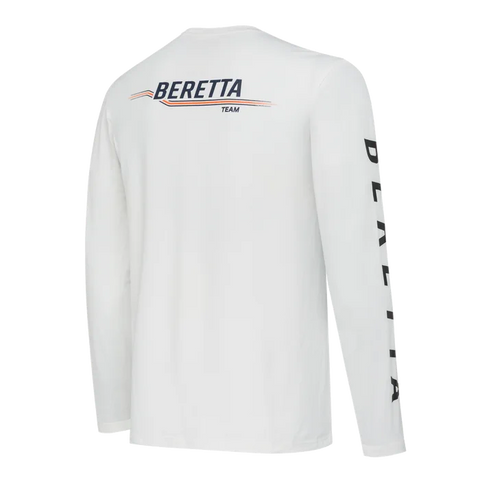 T-shirt Beretta Team pour homme en coton, parfait pour le tir et activités de plein air, avec un design confortable et distinctif.