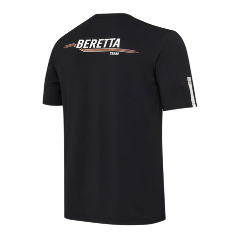 T-shirt Beretta Team pour homme en coton, parfait pour le tir et activités de plein air, avec un design confortable et distinctif.