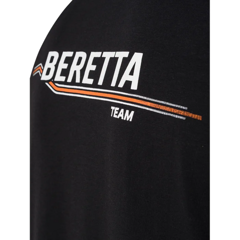 T-shirt Beretta Team pour homme en coton, parfait pour le tir et activités de plein air, avec un design confortable et distinctif.