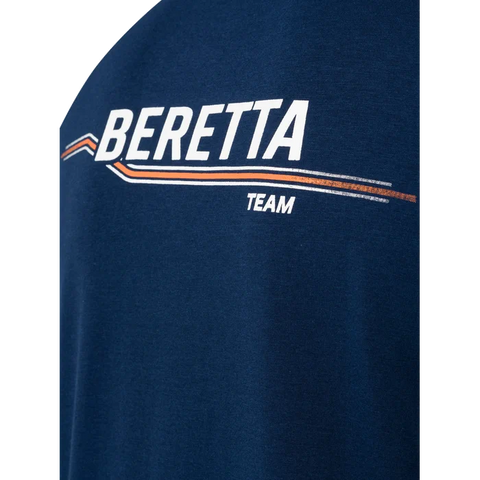 T-shirt Beretta Team pour homme en coton, parfait pour le tir et activités de plein air, avec un design confortable et distinctif.
