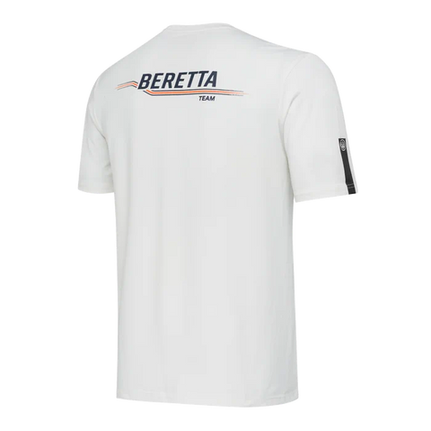 T-shirt Beretta Team pour homme en coton, parfait pour le tir et activités de plein air, avec un design confortable et distinctif.