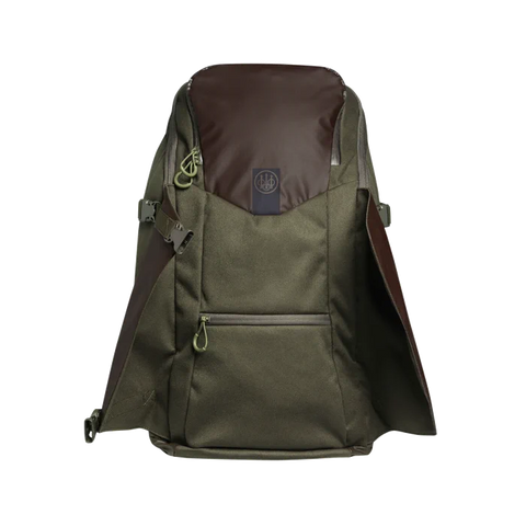 Sac à dos Beretta Ibex conçu pour chasseurs, capacité 50L+40L, 30L, 22L. Matière résistante et hydrofuge, multiples poches pour organisation, dos ergonomique et bretelles confortables. Idéal longues expéditions et protection équipements en plein air.