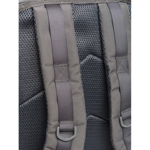 Front view of the Beretta Tactical Flank Backpack showcasing its M.O.L.L.E. system for functional gear arrangement, durable waterproof polyester material, and spacious design perfect for tactical use or daily commutes.