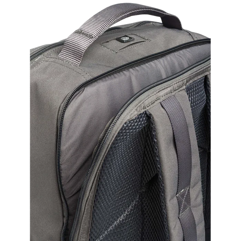 Front view of the Beretta Tactical Flank Backpack showcasing its M.O.L.L.E. system for functional gear arrangement, durable waterproof polyester material, and spacious design perfect for tactical use or daily commutes.
