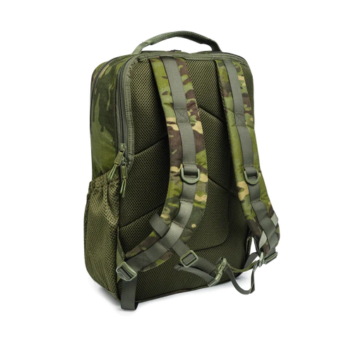 Sac à dos Beretta Tactical Flank Multicam de 17 L avec système M.O.L.L.E et compartiment pour ordinateur, idéal pour activités tactiques et missions sur le terrain, conception robuste en nylon hydrofuge avec poches YKK et intégration Multicam pour camouflage optimal.