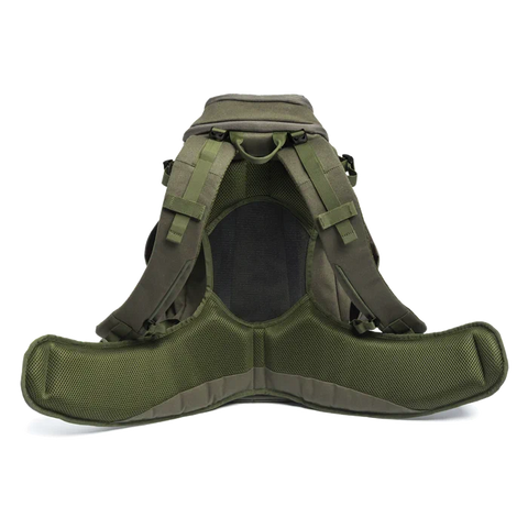 Sac à dos Beretta Ibex conçu pour chasseurs, capacité 50L+40L, 30L, 22L. Matière résistante et hydrofuge, multiples poches pour organisation, dos ergonomique et bretelles confortables. Idéal longues expéditions et protection équipements en plein air.