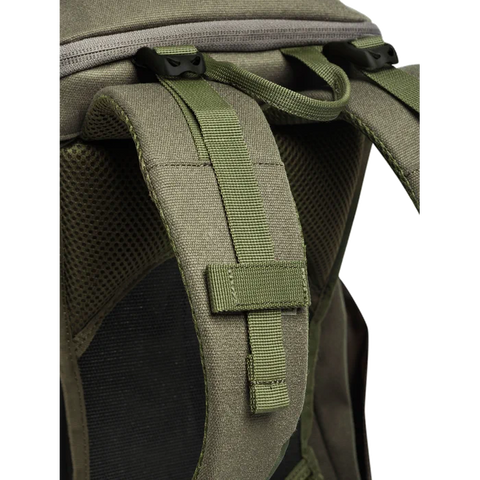 Sac à dos Beretta Ibex conçu pour chasseurs, capacité 50L+40L, 30L, 22L. Matière résistante et hydrofuge, multiples poches pour organisation, dos ergonomique et bretelles confortables. Idéal longues expéditions et protection équipements en plein air.