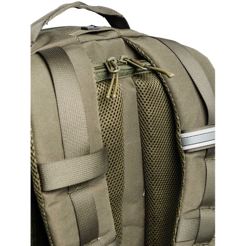 Sac à dos Beretta Tactical 29L polyvalent et hydrofuge, idéal pour les activités tactiques en extérieur et sur le terrain avec système M.O.L.L.E., bretelles matelassées confortables et compartiments spacieux pour une organisation optimale des équipements.