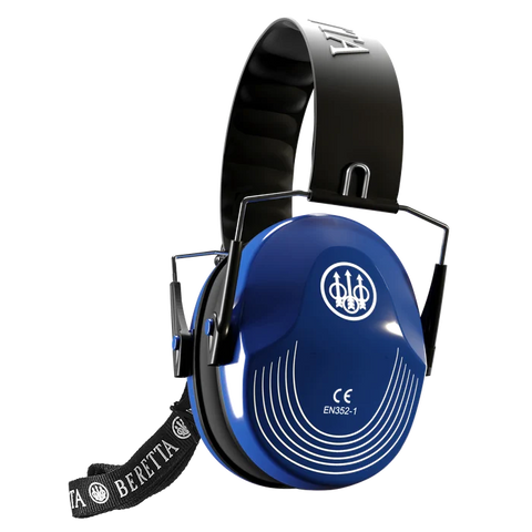 Casque antibruit Beretta Earmuffs protection auditive SNR 25 dB confortable et ergonomique pour sessions de tir produit durable en ABS