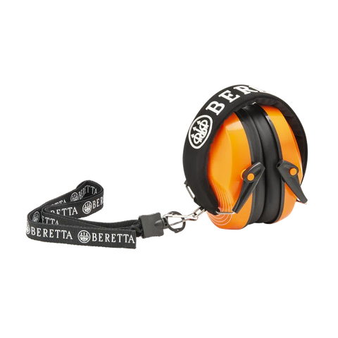 Casque antibruit Beretta Earmuffs protection auditive SNR 25 dB confortable et ergonomique pour sessions de tir produit durable en ABS