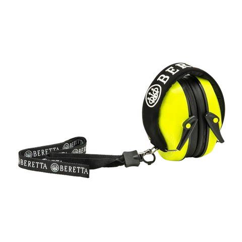 Casque antibruit Beretta Earmuffs protection auditive SNR 25 dB confortable et ergonomique pour sessions de tir produit durable en ABS