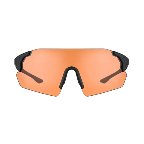 Lunettes Beretta Challenge EVO pour tireurs, protection visuelle optimale, quatre couleurs pour différentes conditions de tir, embout nasal réglable pour confort, amélioration de visibilité de cibles, performance dans faible luminosité, lunettes légères et résistantes en nylon et fibre polyacrylique