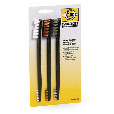 Set de 3 Brosses de Nettoyage Birchwood-Casey