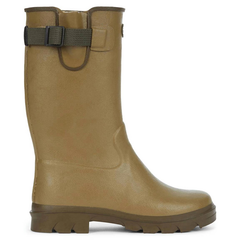 Bottes enfants Le Chameau Petite Vierzon doublées en jersey, fabriquées en caoutchouc naturel Chamolux, offrant confort durable, semelle antidérapante robuste, conçues pour aventures et jeux extérieurs, adaptées à tous types de terrains