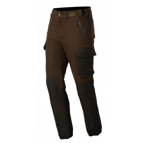 Fuseau Somlys Prestige II pour la chasse, imperméable et respirant avec tissu silencieux, idéal pour les longues marches et sessions de chasse active, doté de plusieurs poches pratiques.