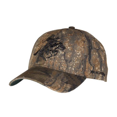 "Casquette Winchester Ferus Timber camouflage pour la chasse, mélange parfait de style et de fonctionnalité."