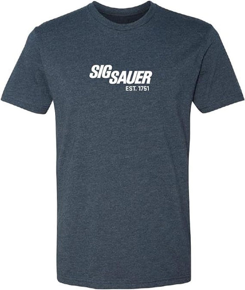 T-Shirt Sig Sauer Established Bleu