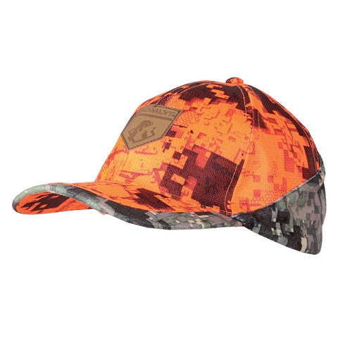 "Casquette Somlys Digital avec design numérique camo, alliant modernité et fonctionnalité."