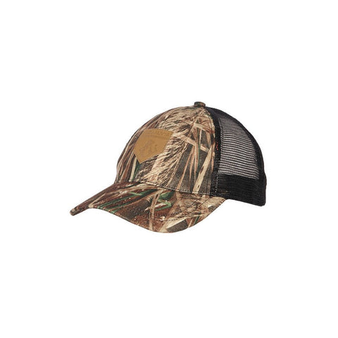Casquette Somlys en maille camo orange, parfait pour chasseurs et amateurs d'activités en extérieur, offrant stylé camouflage avec visibilité, matière respirante et design réglable.