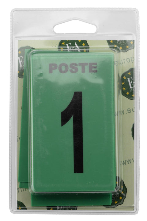 Lot de 27 plaques Europ-Arm Postes de Chasse - 10X8cm