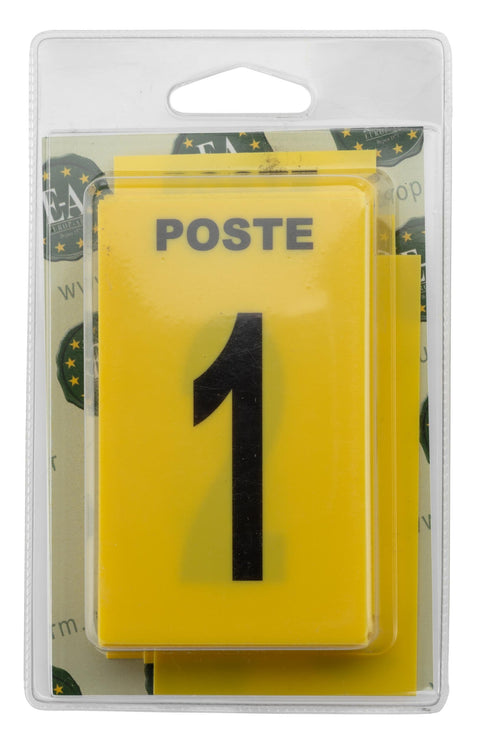 Lot de 27 plaques Europ-Arm Postes de Chasse - 10X8cm