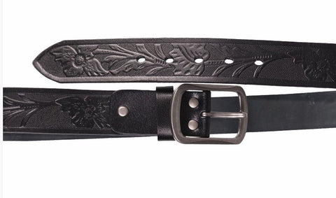 Ceinture Europ-Arm Western en Cuir